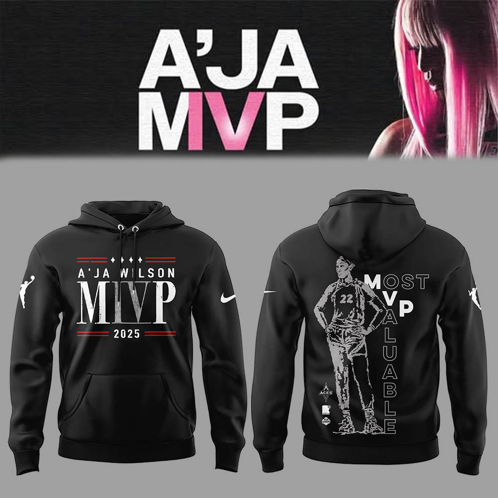 Limited Edition Las Vegas Aces x A'JA MVP 2025 Hoodie