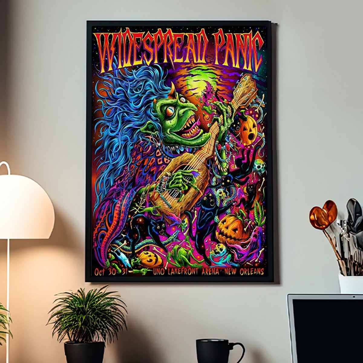 🔥 Widespread Panic Psychedelic Art Poster