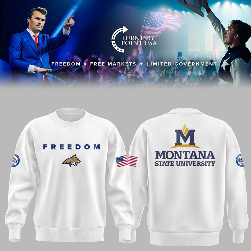 University Of Montana State x Turning Point USA 2025 Sweatshirt
