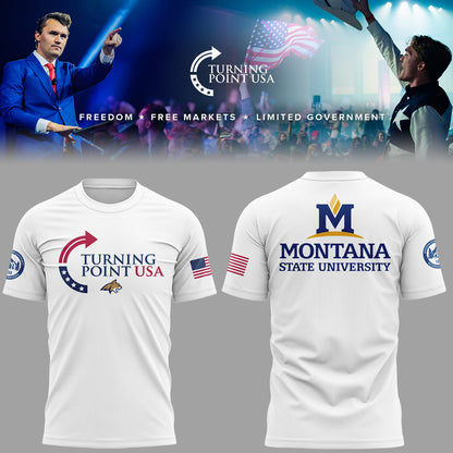 University Of Montana State x Turning Point USA 2025 TShirt