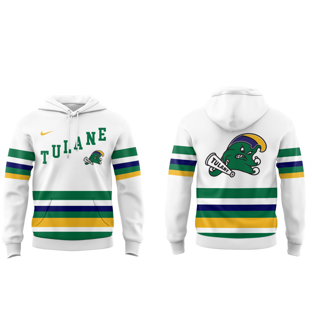 Tulane Baseball 2025 Limited "Mardi Gras 2025" Hoodie-NG25021503