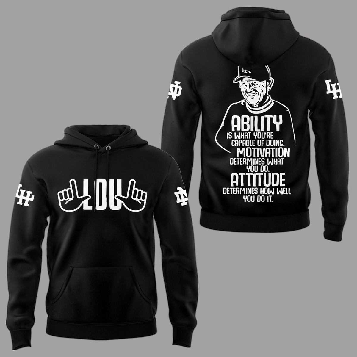 Limited Edition Remembering The Life And Legacy Of Lou Holtz Hoodie