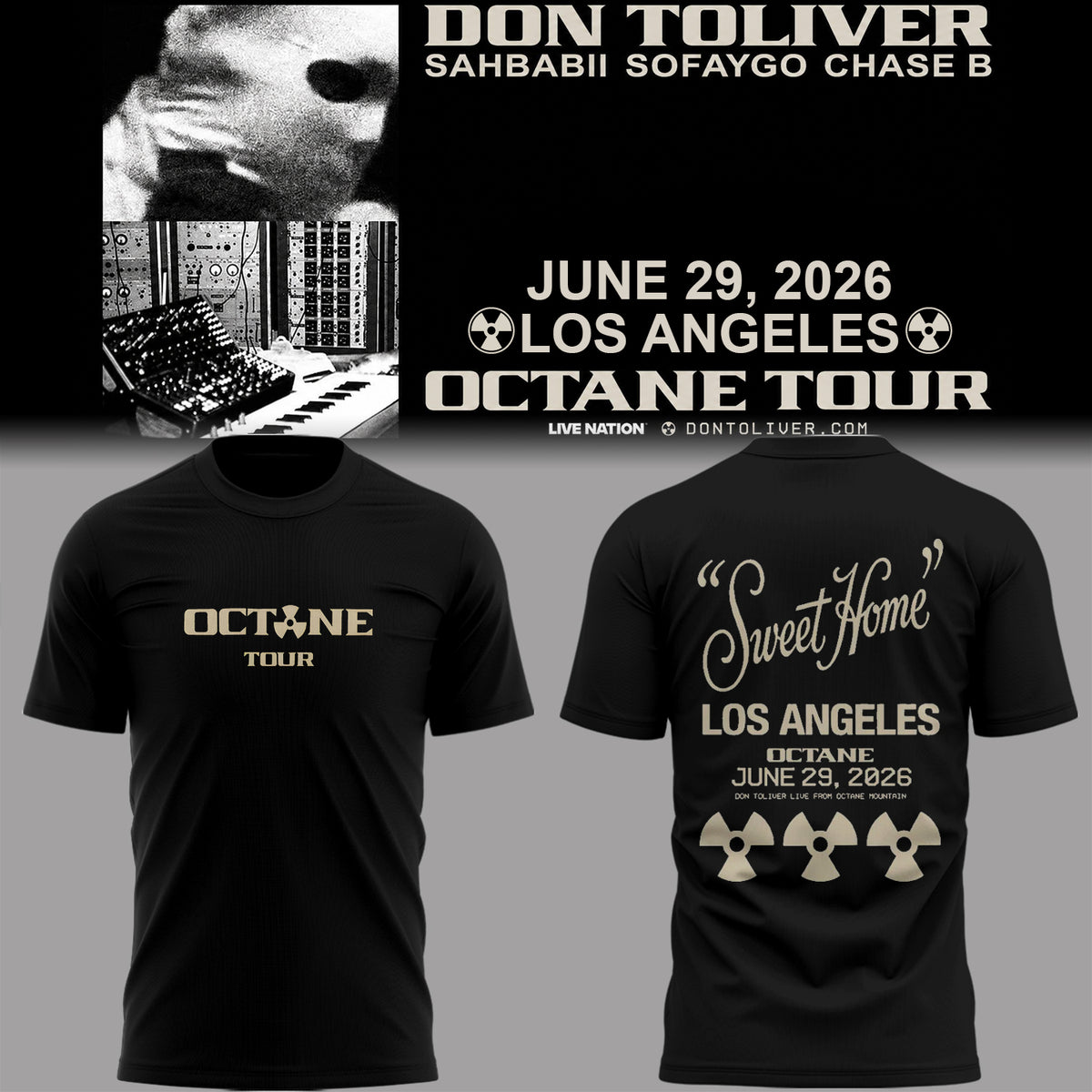 Limited Edition Octane Tour 2026 At Los Angeles, CA Shirt