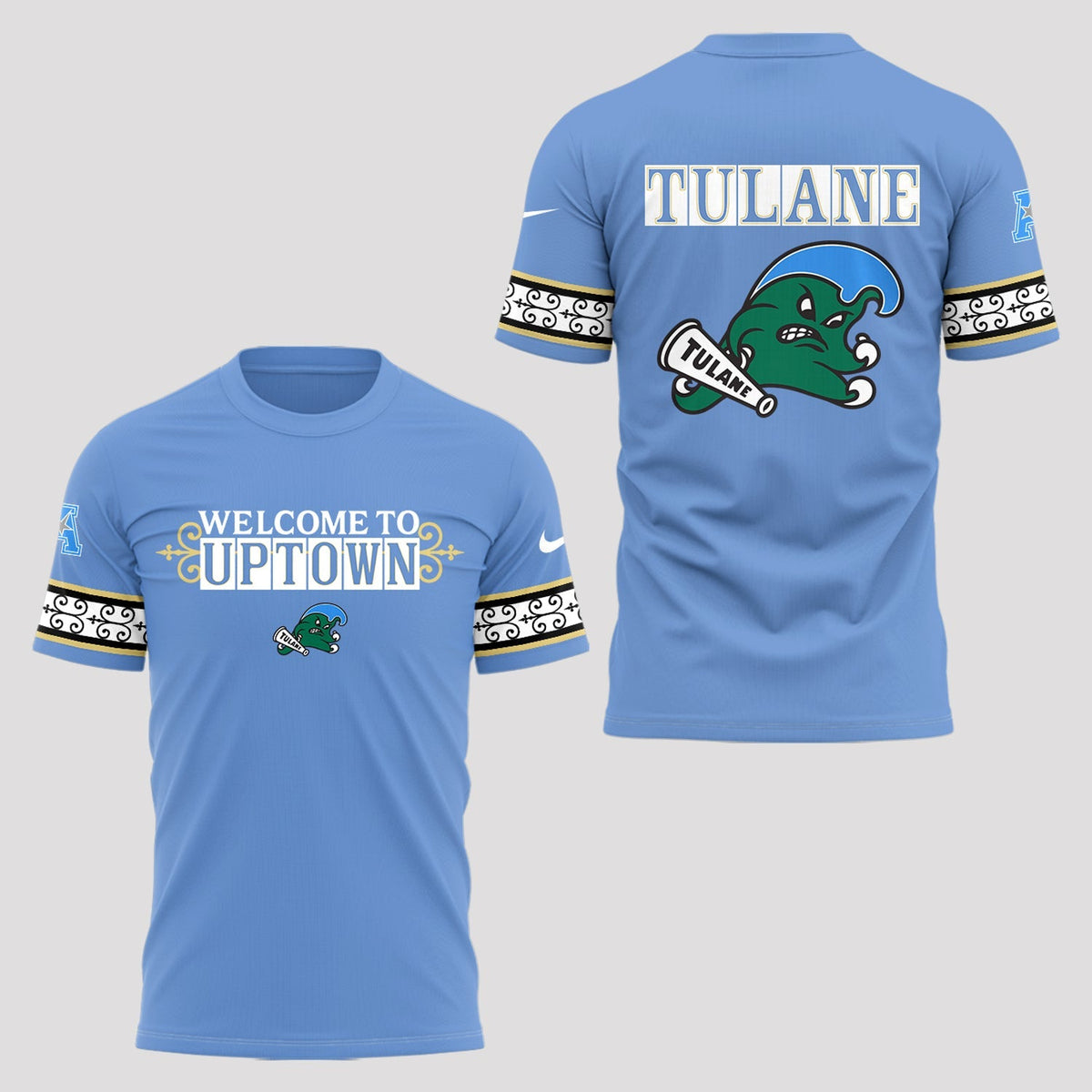 Limited Edition Tulane Football City Edition #UptownFootball Shirt-PA102225002