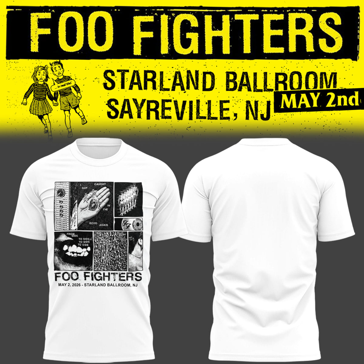F.Fighter 🎵 Starland Ballroom (Sayreville, NJ) 05-02-26 TShirt