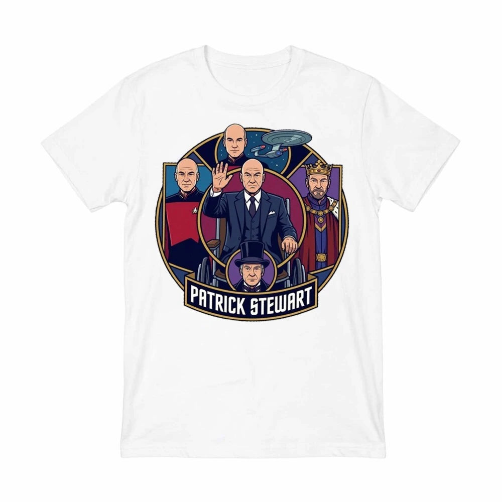 In Loving Memory Patrick Stewart 1940-2026 Rest In Peace Comfort Colors T-Shirt
