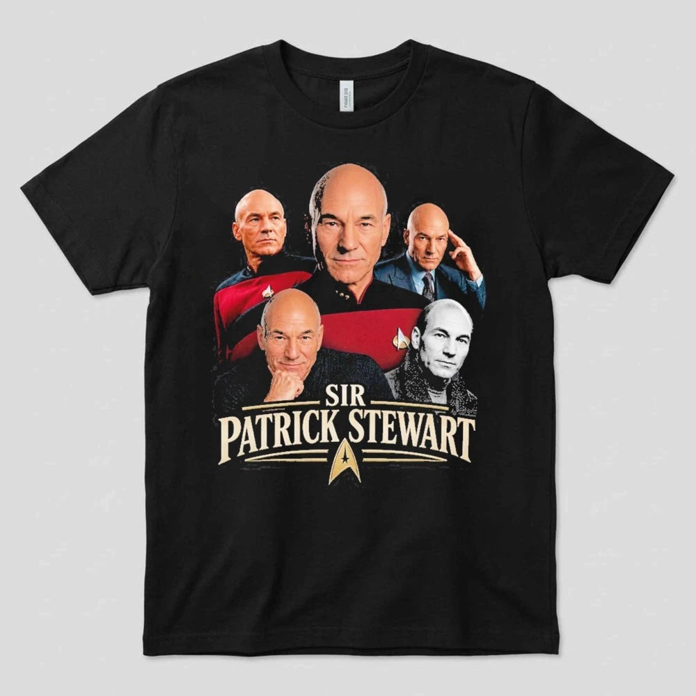 In Loving Memory Patrick Stewart 1940-2026 Rest In Peace Comfort Colors T-Shirt