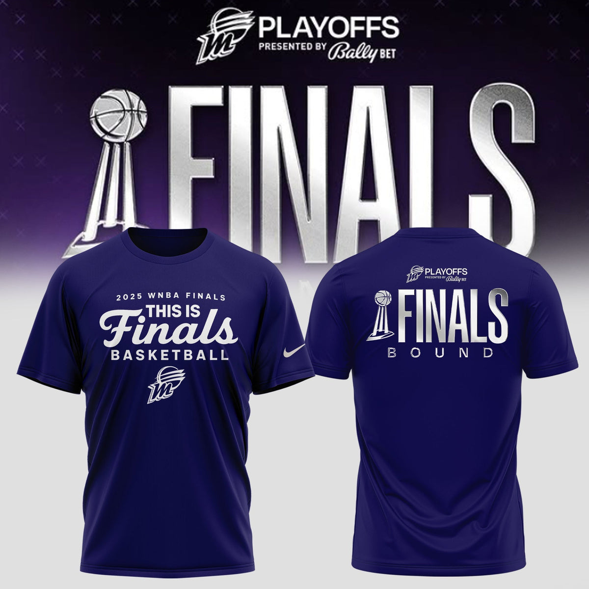 Phoenix Mercury 2025 Finals T-Shirt Meow collections
