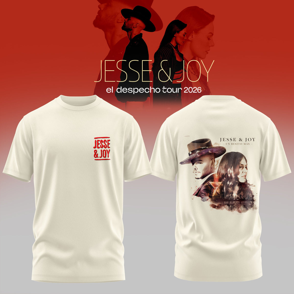 Jesse & Joy – “El Despecho Tour 2026” T-shirt