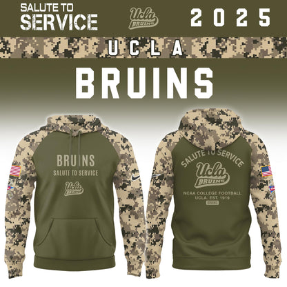 UCLA Bruins Salute To Service Limited Hoodie and Cap 2025 Collection