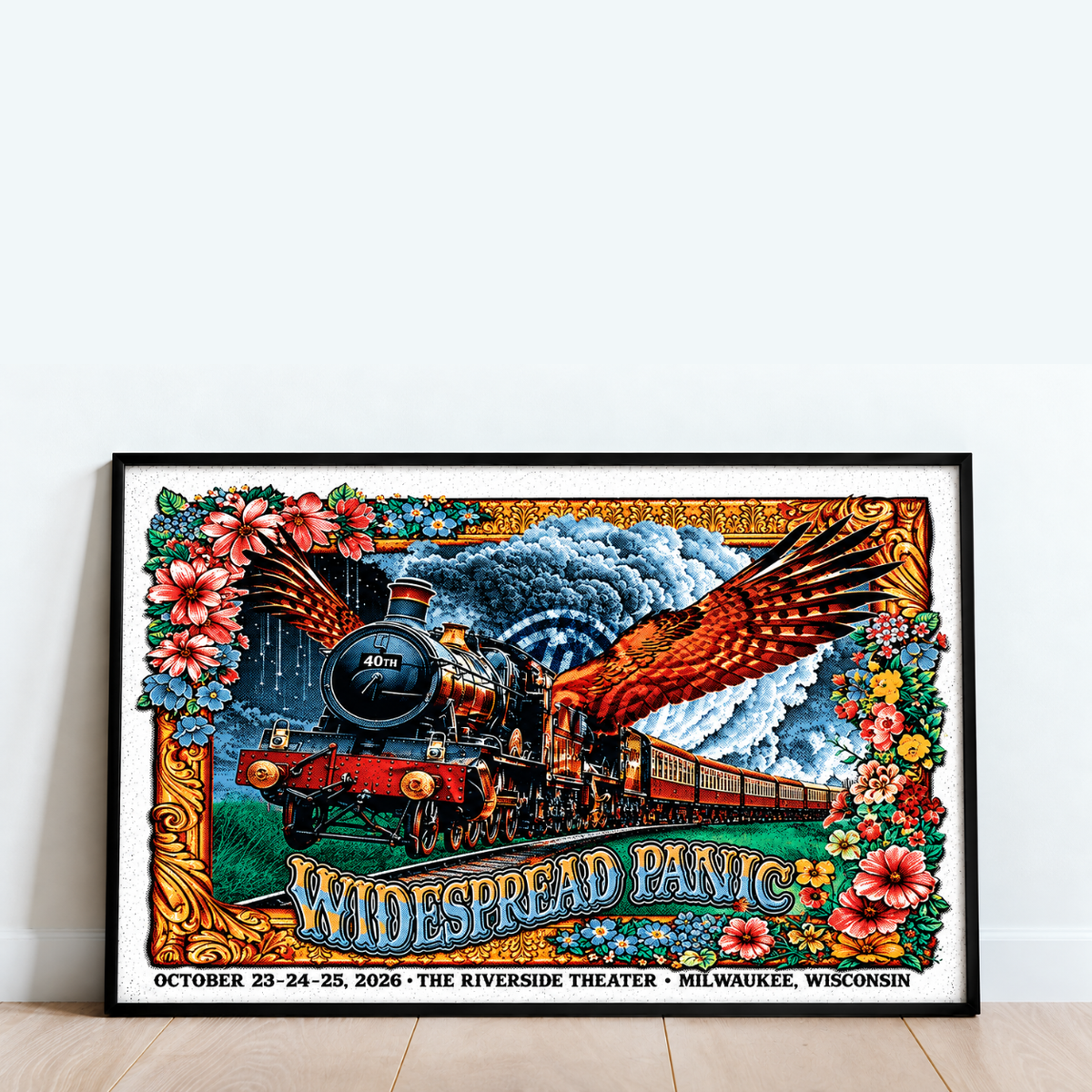 Widespread Panic Milwaukee WI 2026 Event Poster