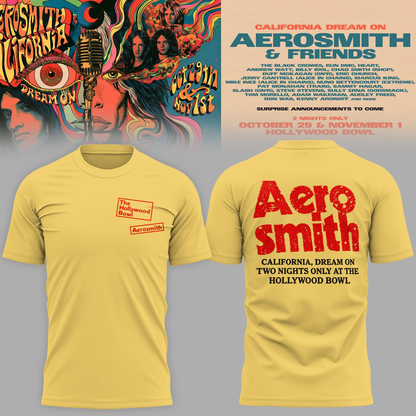 🤘 Aerosmith & Friends October 29–November 1 Tee