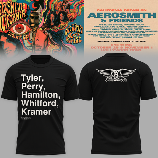 🤘 Aerosmith & Friends October 29–November 1 Tee