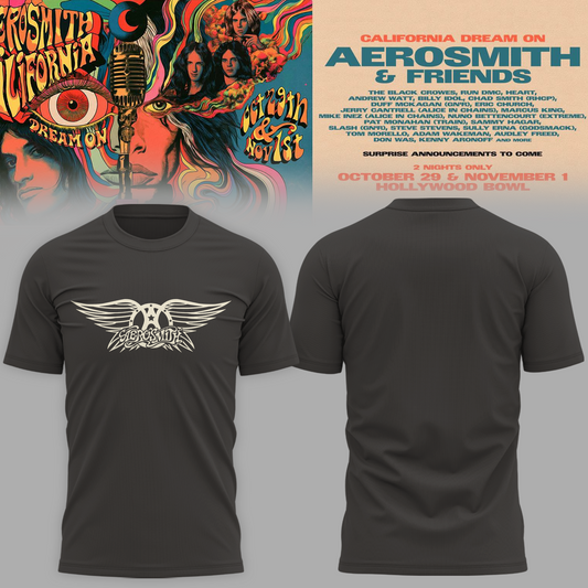 🤘 Aerosmith & Friends October 29–November 1 Tee