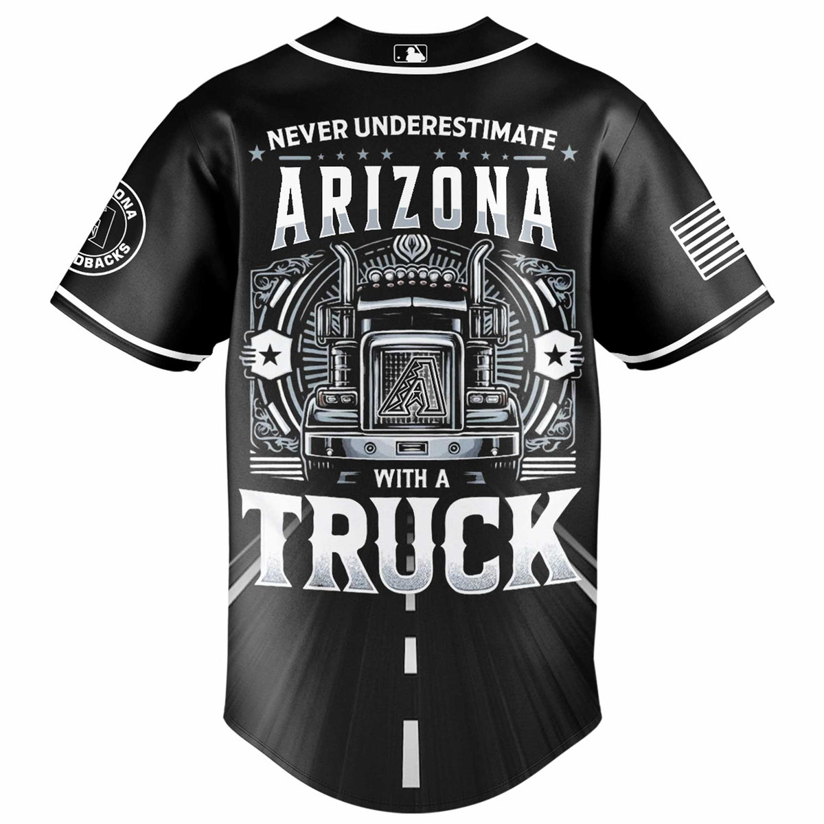 Arizona Diamondbacks Nation Truck Driver Appreciation Week Limited Edition Jersey 2025