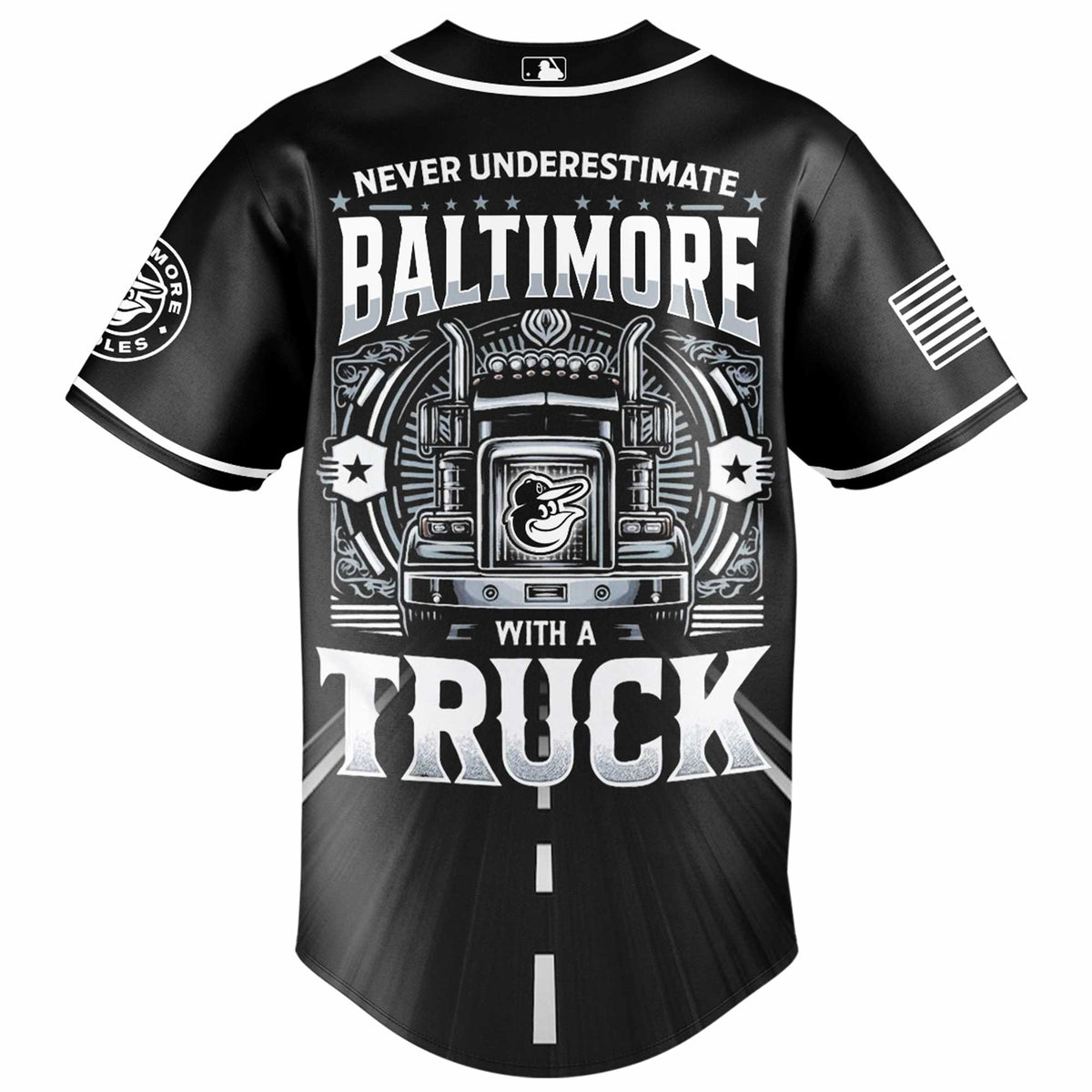 Baltimore Orioles Nation Truck Driver Appreciation Week Limited Edition Jersey 2025