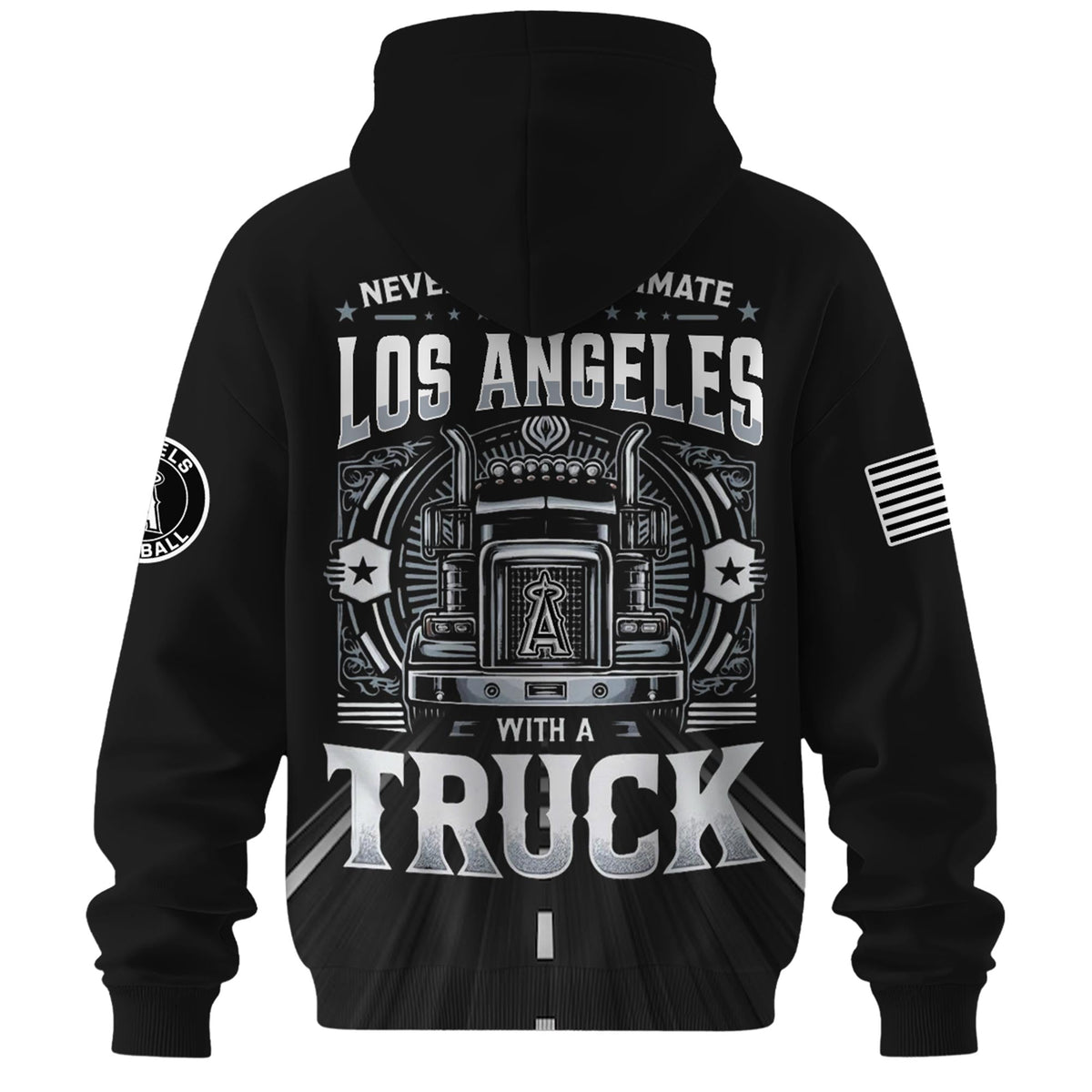 Los Angeles Angels Nation Truck Driver Appreciation Week Limited Edition Hoodie 2025