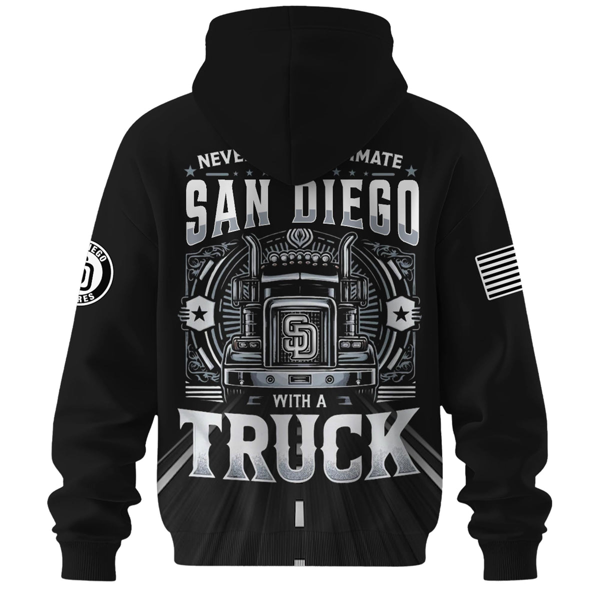San Diego Padres Nation Truck Driver Appreciation Week Limited Edition Hoodie 2025