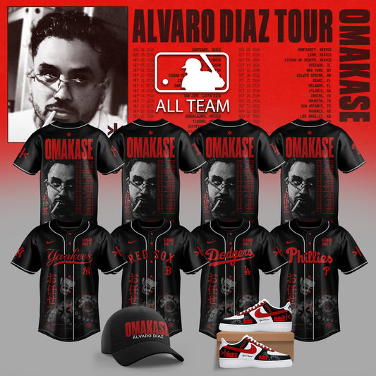 all team x Álvaro Díaz Omakase 2026 Tour Merch Jersey