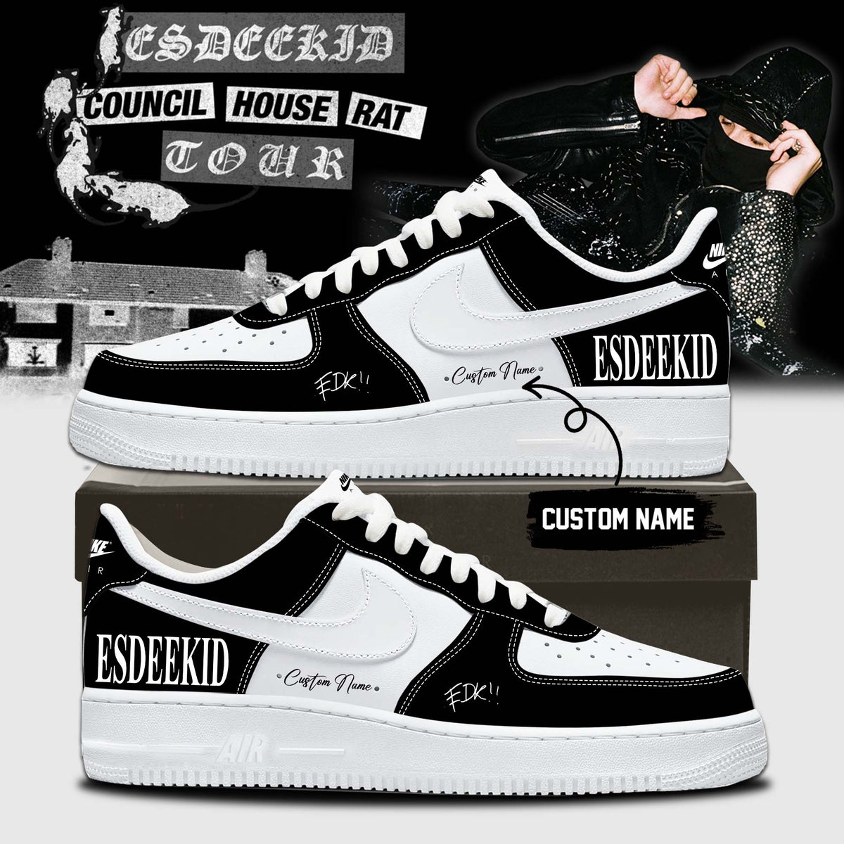 EsDeeKid Council House Rat Tour Shoes