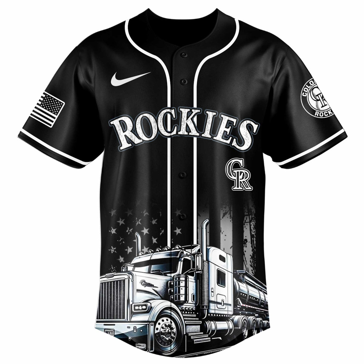 Colorado Rockies Nation Truck Driver Appreciation Week Limited Edition Jersey 2025