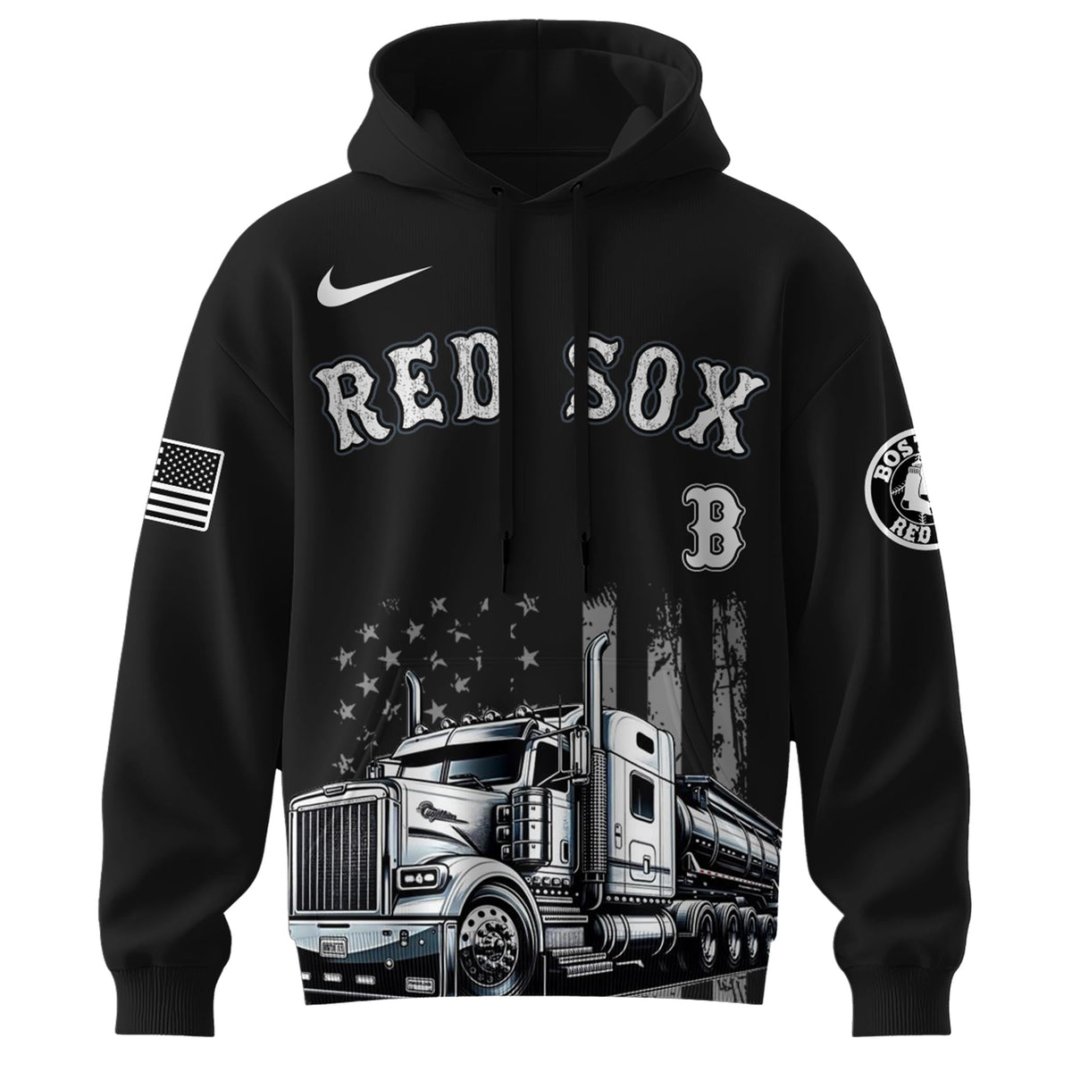 Boston Red Sox Nation Truck Driver Appreciation Week Limited Edition Hoodie 2025