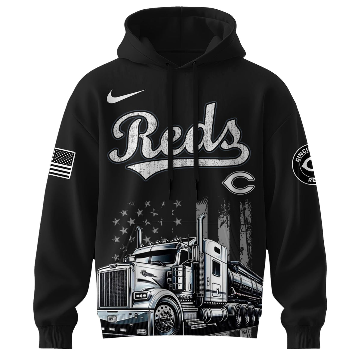 Cincinnati Reds Nation Truck Driver Appreciation Week Limited Edition Hoodie 2025