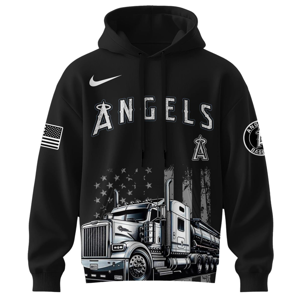 Los Angeles Angels Nation Truck Driver Appreciation Week Limited Edition Hoodie 2025