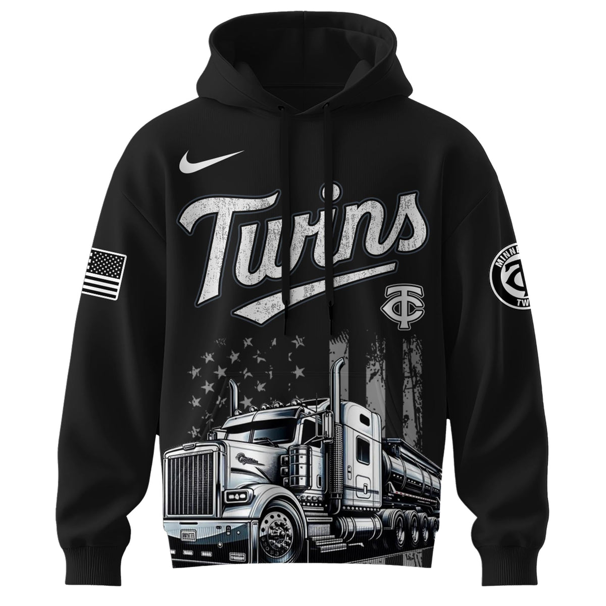 Minnesota Twins Nation Truck Driver Appreciation Week Limited Edition Hoodie 2025