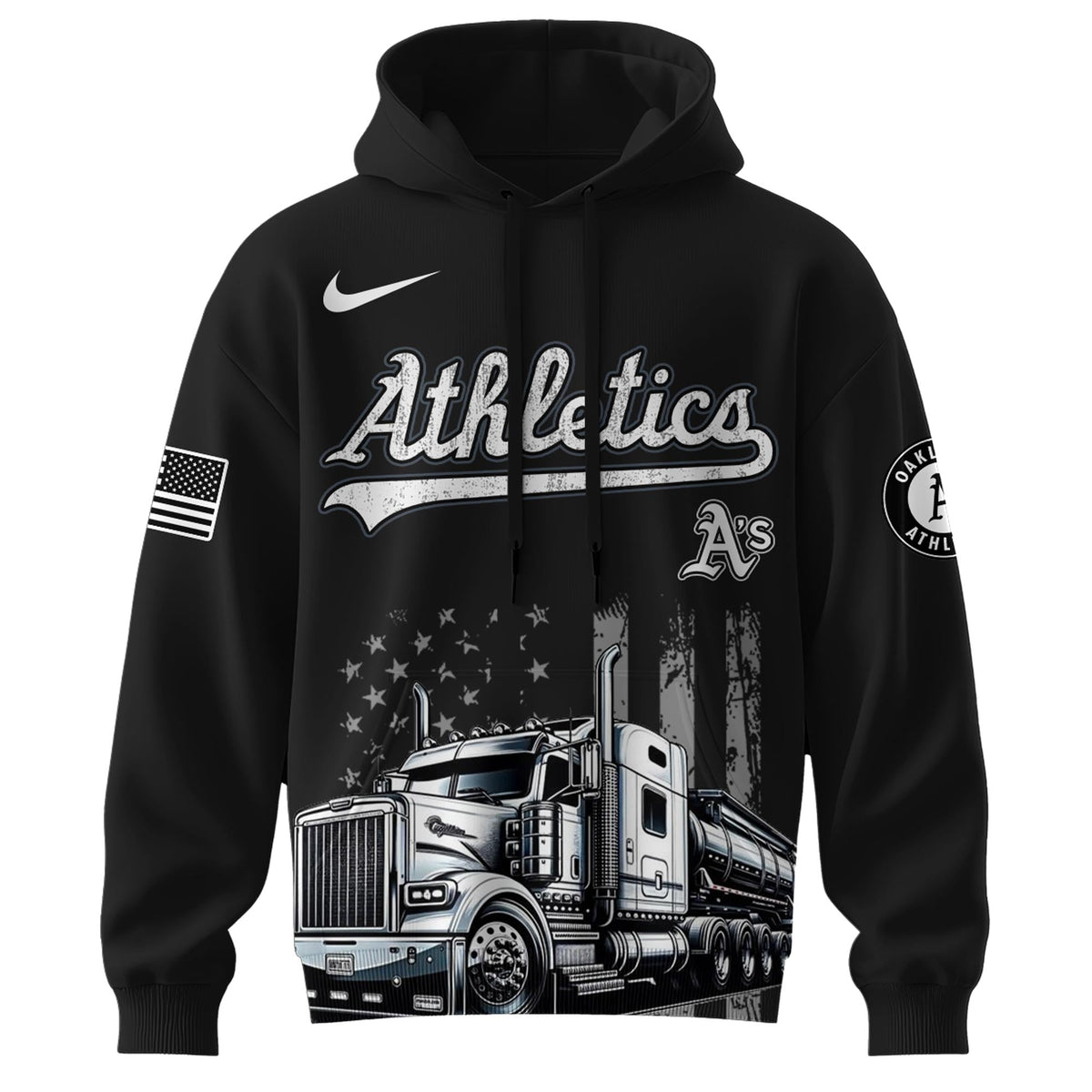 Oakland Athletics Nation Truck Driver Appreciation Week Limited Edition Hoodie 2025