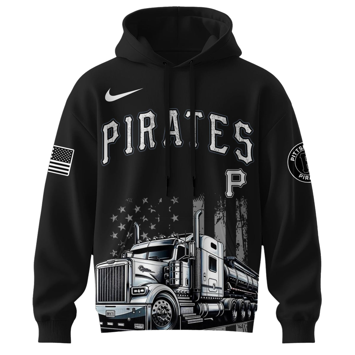 Pittsburgh Pirates Nation Truck Driver Appreciation Week Limited Edition Hoodie 2025