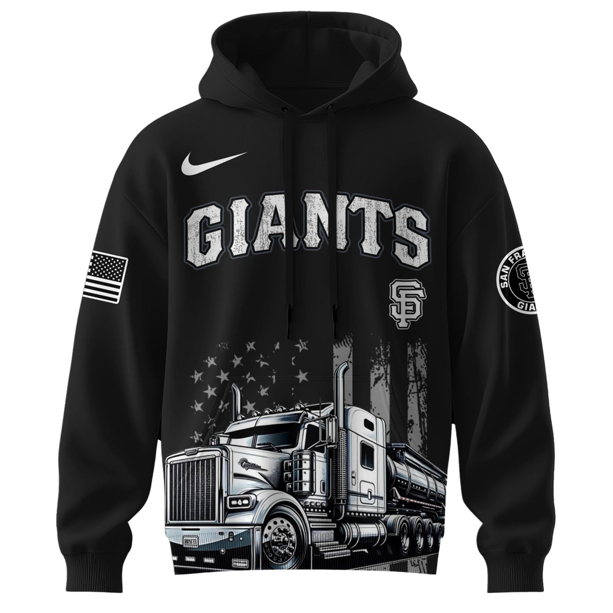 San Francisco Giants Nation Truck Driver Appreciation Week Limited Edition Hoodie 2025