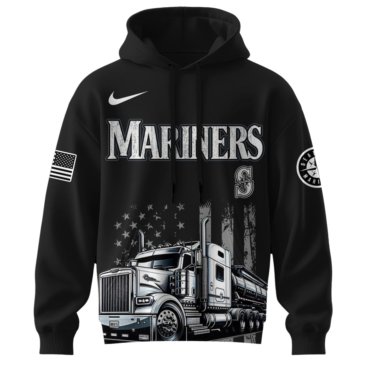 Seattle Mariners Nation Truck Driver Appreciation Week Limited Edition Hoodie 2025