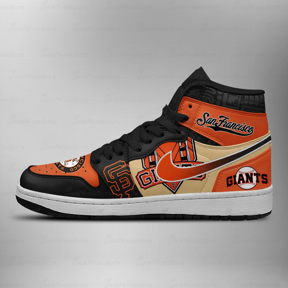 San Francisco Giants High Top Air JD1 Sneaker