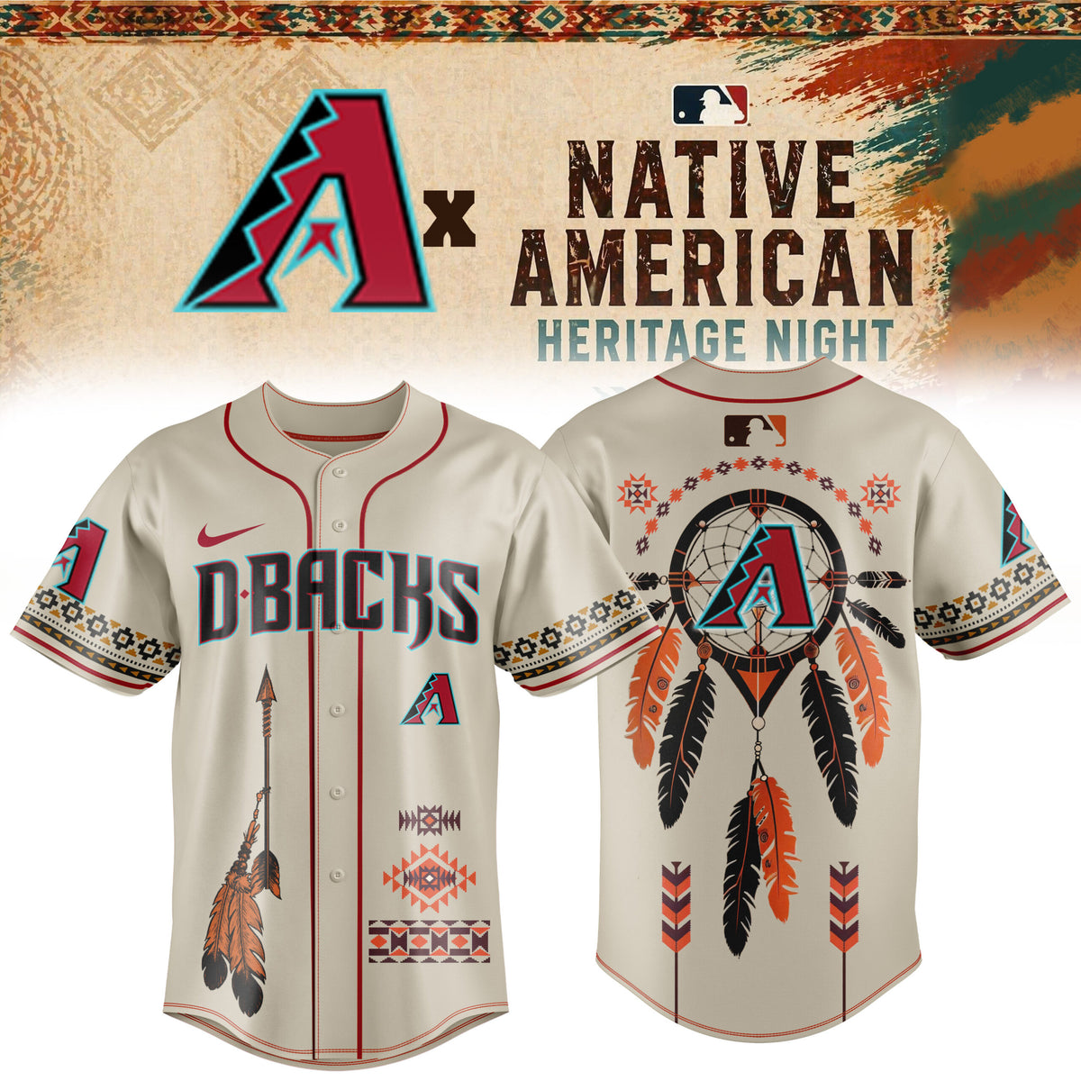_ Native American Heritage Night x Baseball 2026 Edition Jersey