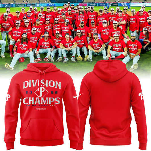 Philadelphia Phillies Hoodie BACK-TO-BACK NL EAST CHAMPIONS