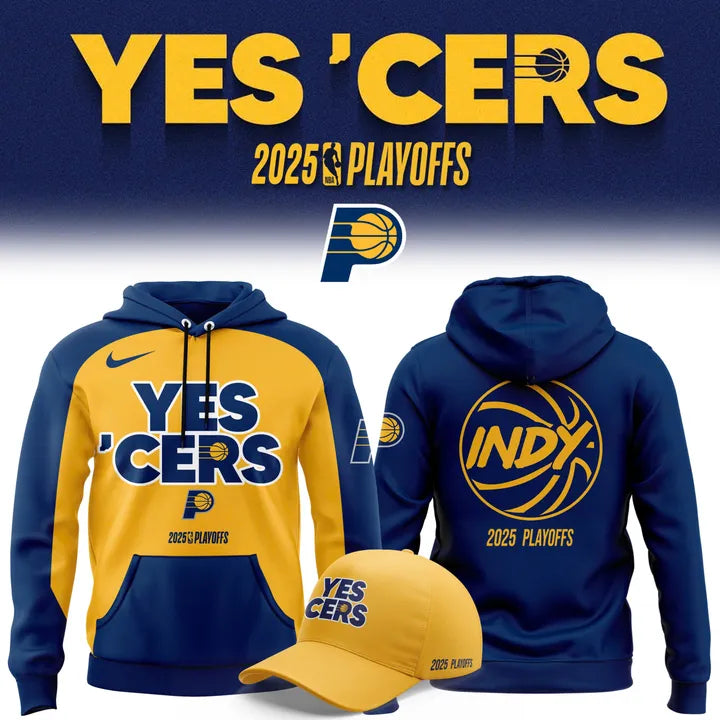 Indiana Pacers 'Yes Cers' 2025 Hoodie