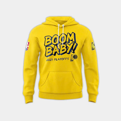 Indiana Pacers Boom Baby 2025 Hoodie