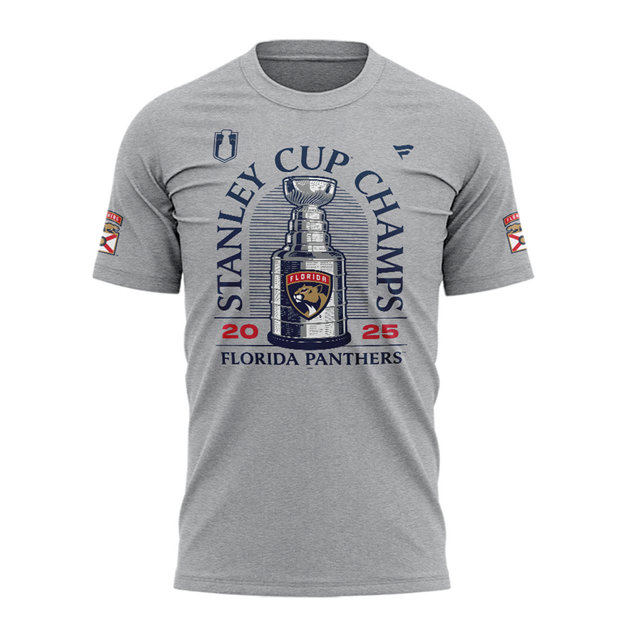 New T-Shirt Florida Panthers Back-To-Back Stanley Cup Champions