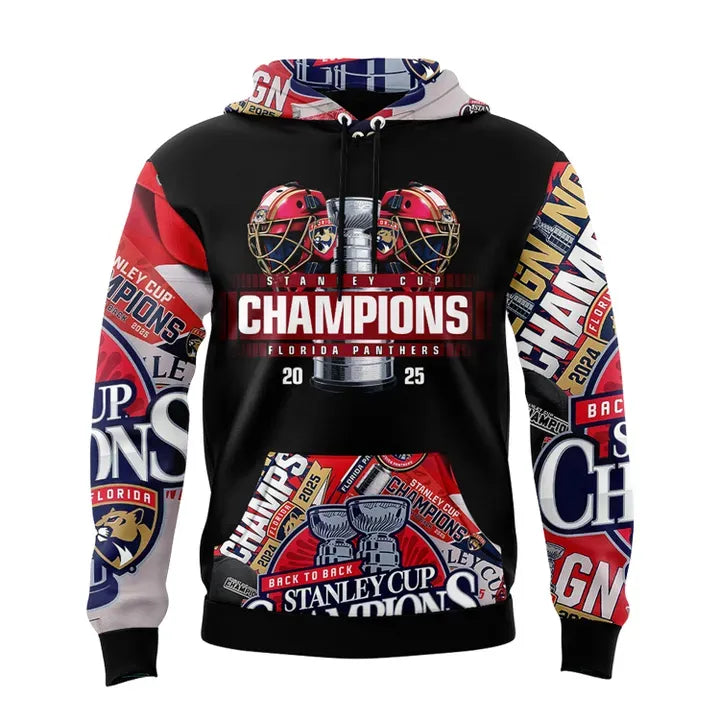 Special Edition Florida Panthers Back-To Back Champions Hoodie