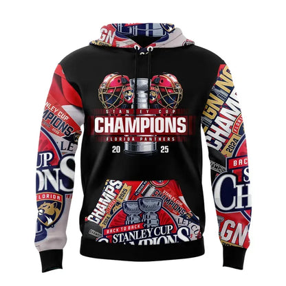 Special Edition Florida Panthers Back-To Back Champions Hoodie