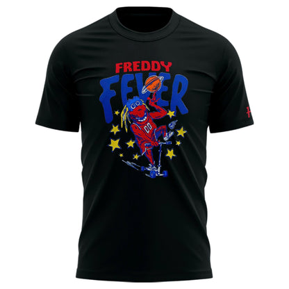 Exclusive Freddy Fever Logo Limited Edition Black Tshirt