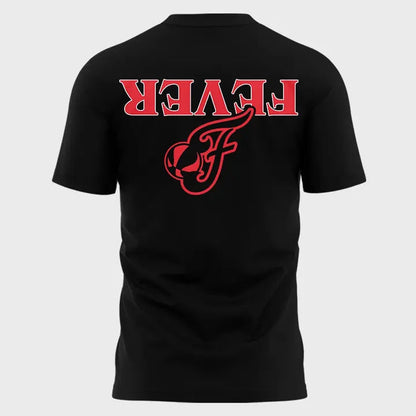 Now You Know Indiana Fever T-Shirt WNBA Playoff 2025 Black Red