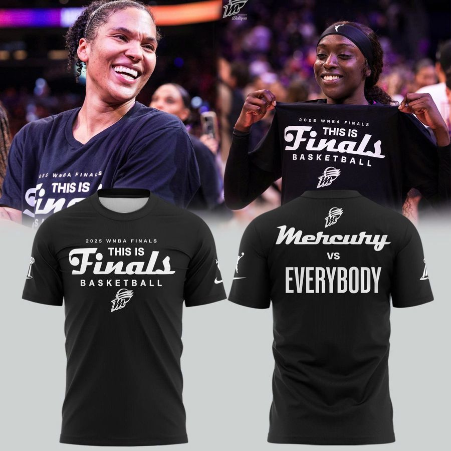 Special Phoenix Mercury Finals Bound 2025 WNBA Playoffs T-Shirt.