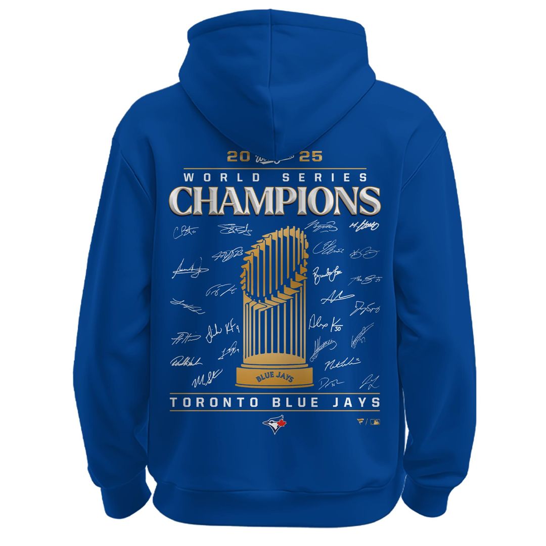 Toronto Blue Jays 2025 World Series Champions Limited Edition Combo Hoodie