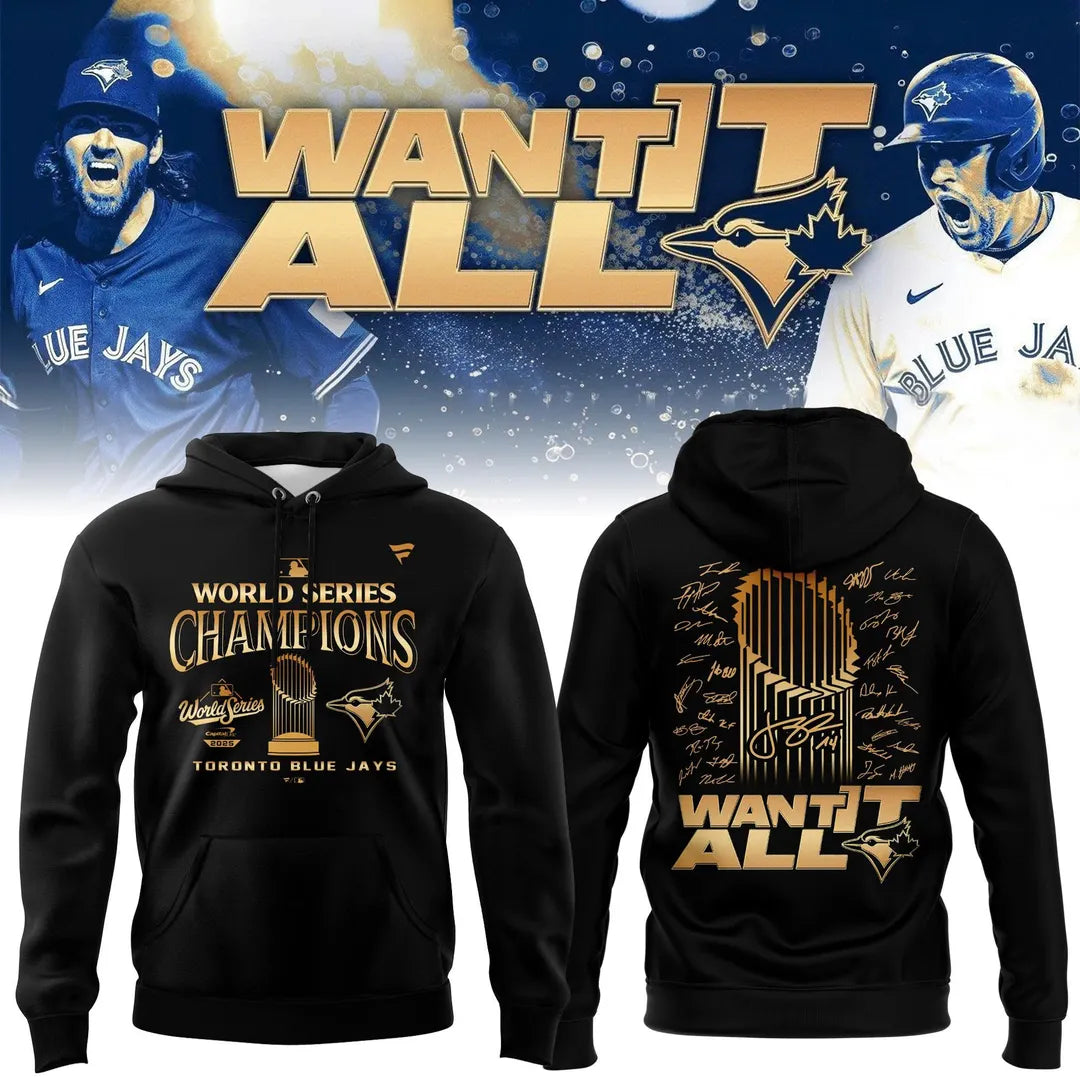 Toronto Blue Jays 2025 World Series Champions Limited Edition Combo Hoodie