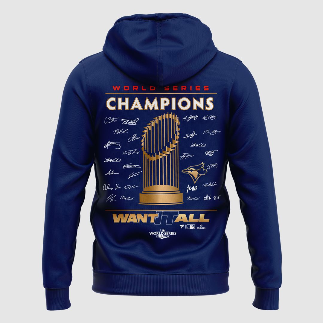Toronto Blue Jays 2025 World Series Champions Limited Edition Combo Hoodie