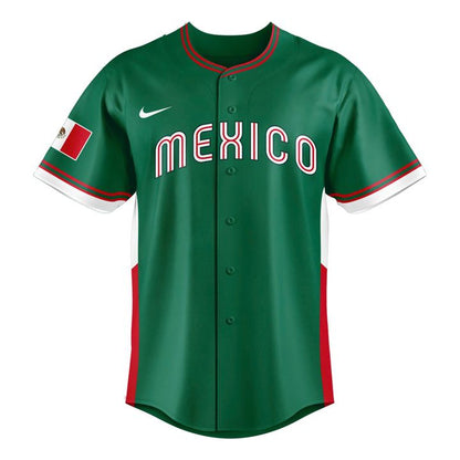 Mexico National Baseball Team 2026 World Baseball Classic Home Stadium Jersey