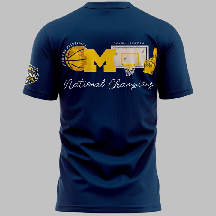 🏆️Michigan Wolverines – 2026 National Champions T Shirt