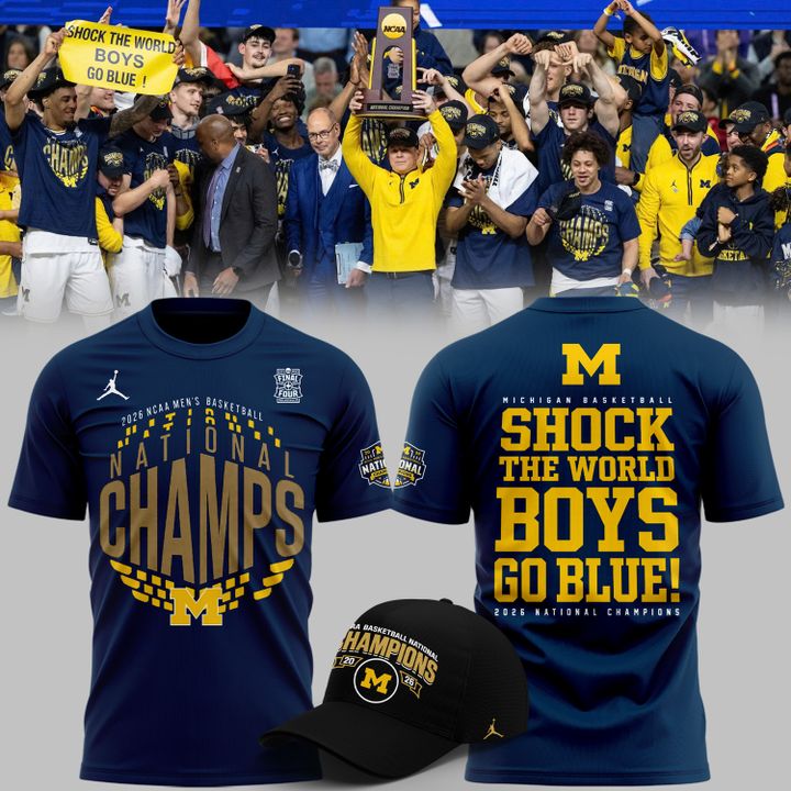 🏆️Michigan Wolverines – 2026 National Champions T Shirt